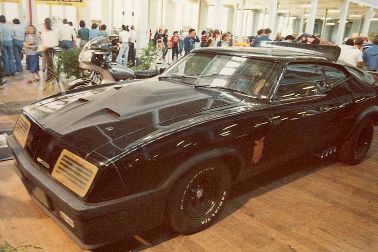 Mad Max Interceptor, Left Hand Front, Melbourne Hot Rod Show, 1979